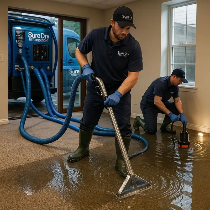 Water Extraction and Removal process in Brooksville, FL